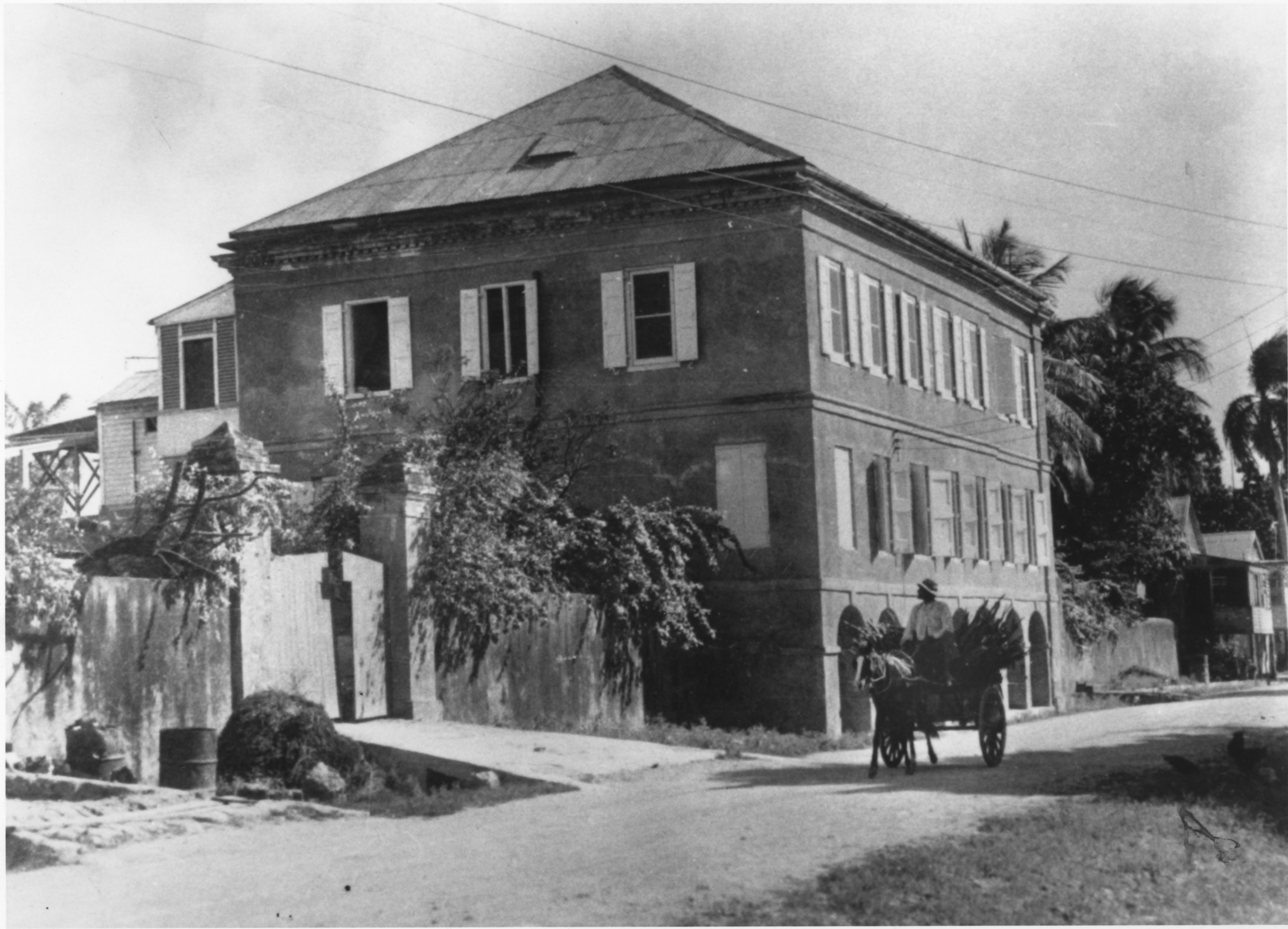 Ebenezer Orphanage on Hospital St. In Frederiksted Lutheran Social